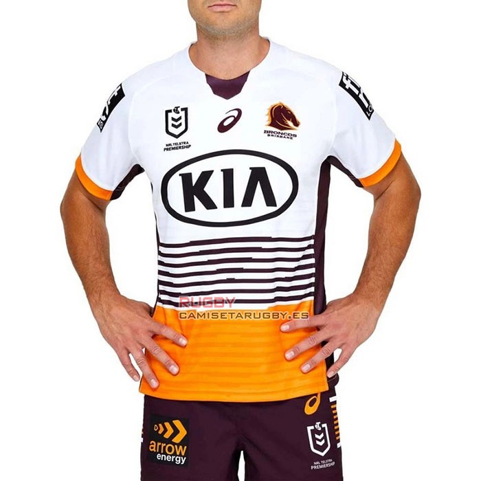 Camiseta Brisbane Broncos Rugby 2021 Segunda